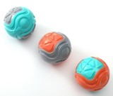 Игрушка-пищалка BIOHAUS д/собак «Мяч», микс 80г/d=7.5