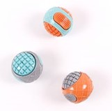 Игрушка-пищалка BIOHAUS д/собак «Мячик», микс 86г/d=8см