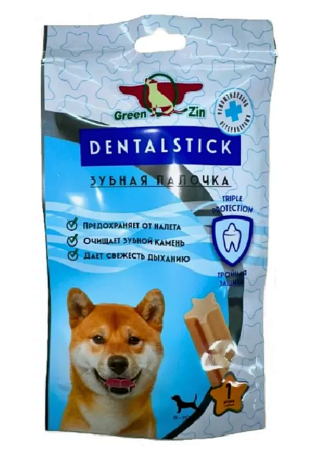 GreenQzin DENTALSTIK зубная палочка 20гр
