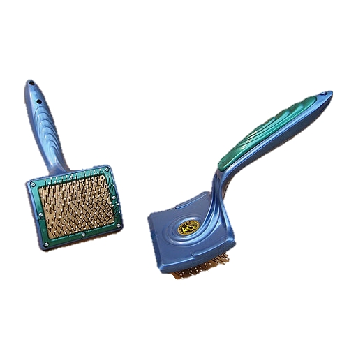 Пух. щетка пл. для "Кавказца"/84*58/с кап/Г14