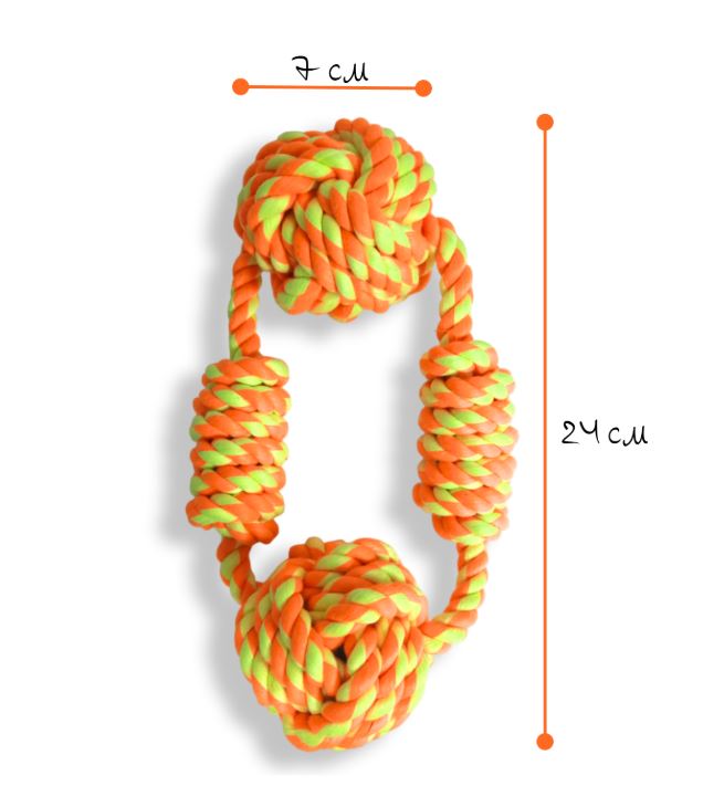 Верёвочная игрушка для домашних животных 7*24см HLTP19053