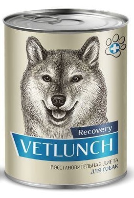 Vetlunch 340гр Recovery  д/с  Восстановительная диета