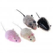 Игрушка д/кошек Мышь заводная 9см СТ15038-S