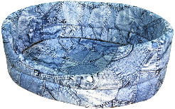 Лежанка PERSEILINE Поплин №4 53*38*18 ЛЕ-4 Лежанка PERSEILINE Поплин №4 53*38*18 ЛЕ-4