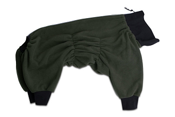 Комбинезон д/собак флисовый, хаки (девочка) Размер L (спинка 55см)   Комбинезон д/собак флисовый, хаки (девочка) Размер L (спинка 55см)