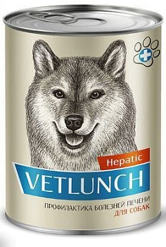 Vetlunch 340гр Hepatic д/с Профилактика болезней печени