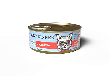 Консервы  Best Dinner Exclusive Vet Profi Gastro Intestinal Индейка 100г (7566)