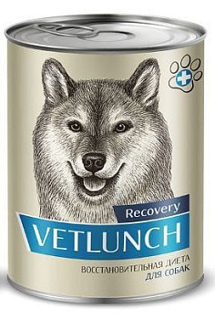 Vetlunch 340гр Recovery д/с  Восстановительная диета