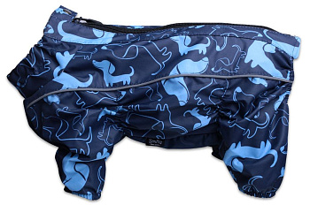 Дождевик для собаки LionPets Woopy темно-синий KLM-8420 мальчик Разм 7 (спинка 42, грудь 56-70) Дождевик для собаки LionPets Woopy темно-синий KLM-8420 мальчик Разм 7 (спинка 42, грудь 56-70)