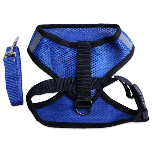 Шлейка с поводком LP-2305 Размер M (обх. груди 39см, шея 30см, поводок 1.2м*1.5см) Шлейка с поводком LP-2305 Размер M (обх. груди 39см, шея 30см, поводок 1.2м*1.5см)