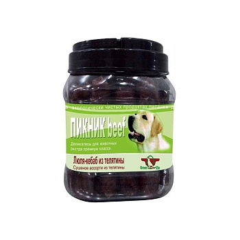 GreenQzin ПИКНИК 1 люля-кебаб из телятины- колбаски из телятины 750г