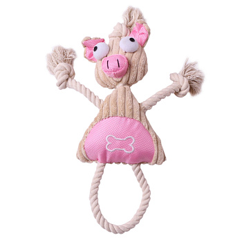 Игрушка д/собак Свинка 31см.  Синтет. ткань, Плюш Игрушка д/собак Свинка 31см.  Синтет. ткань, Плюш