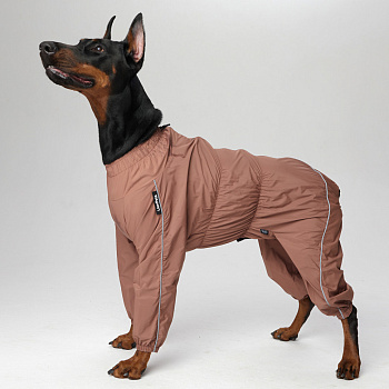 Дождевик LionPets SDK-2550-128 на девочку, цвет: Шоколадн. Разм 3 (сп 63см, шея 44-62 гр 48-80см)