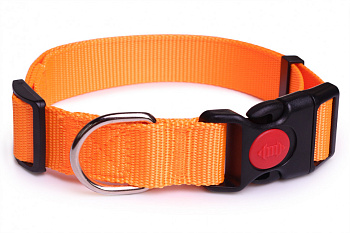 Ошейник для собак LionPets LPO-045-7 Оранжевый S (Обхват 28-48 см, ш/2,0 см)