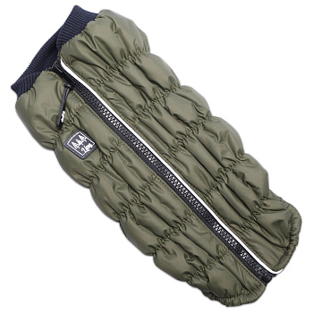 Жилетка д/животных, цвет хаки Размер XL (спинка 36-38, грудь 46-58, шея 24-30см)