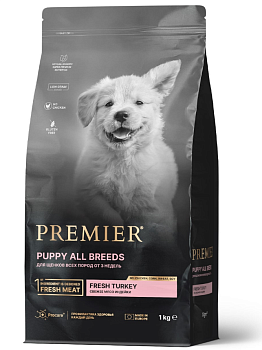 Premier Dog  1кг Turkey Puppy (свежее мясо индейки для щенков) 