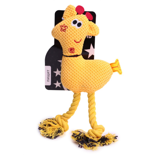 Игрушка для собак LionPets Корова UT1037 (Жёлтая) 29 см Игрушка для собак LionPets Корова UT1037 (Жёлтая) 29 см