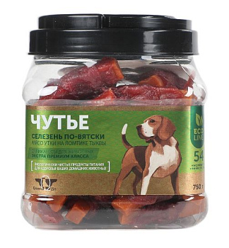 GreenQzin ЧУТЬЕ мясо утки на ломтике тыквы 750гр