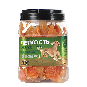 GreenQzin ЛЕГКОСТЬ сушеная куриная грудка 750гр