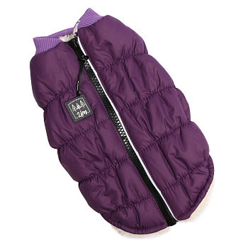 Жилетка д/животных, цвет фиолетовый Размер M (спинка 30-32, грудь 34-45, шея 22-28см) Жилетка д/животных, цвет фиолетовый Размер M (спинка 30-32, грудь 34-45, шея 22-28см)