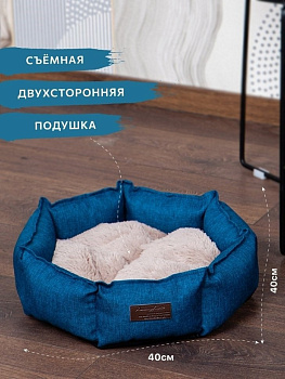 Лежанка "Женева" (Размер 40*40см) Лежанка "Женева" (Размер 40*40см)